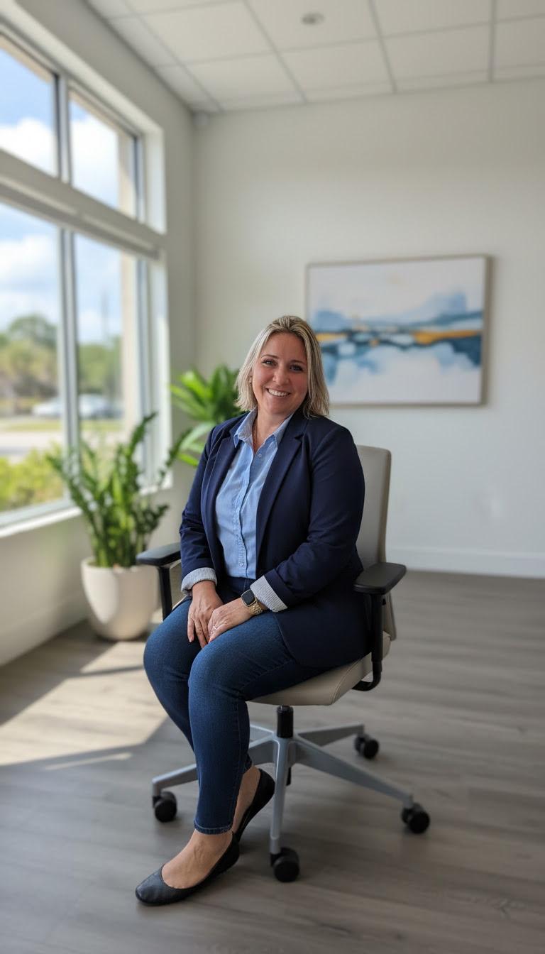 Daneiry Moya Aloma in her Tampa office